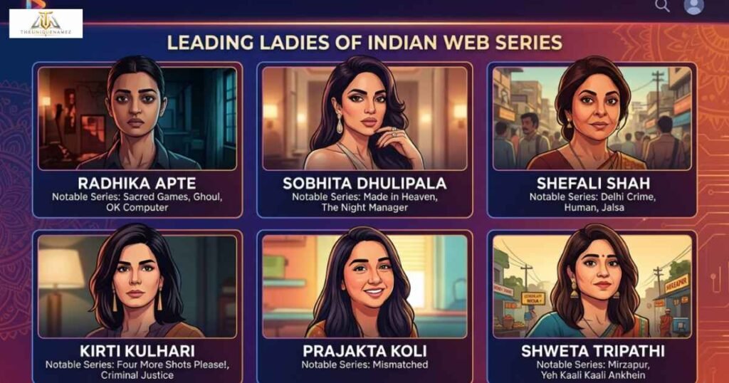 Indian Web Series Actress Names With Photos