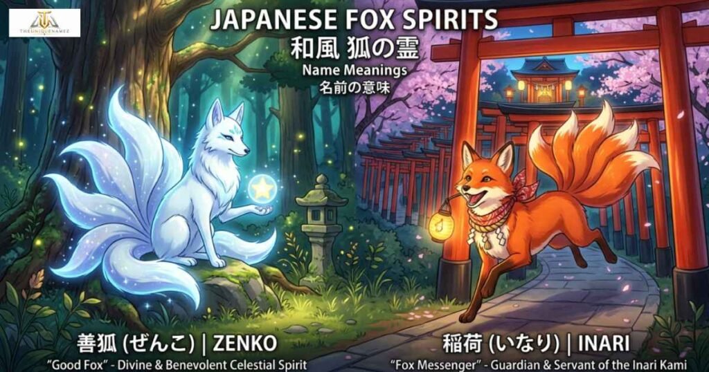 Japanese Last Names That Mean Fox