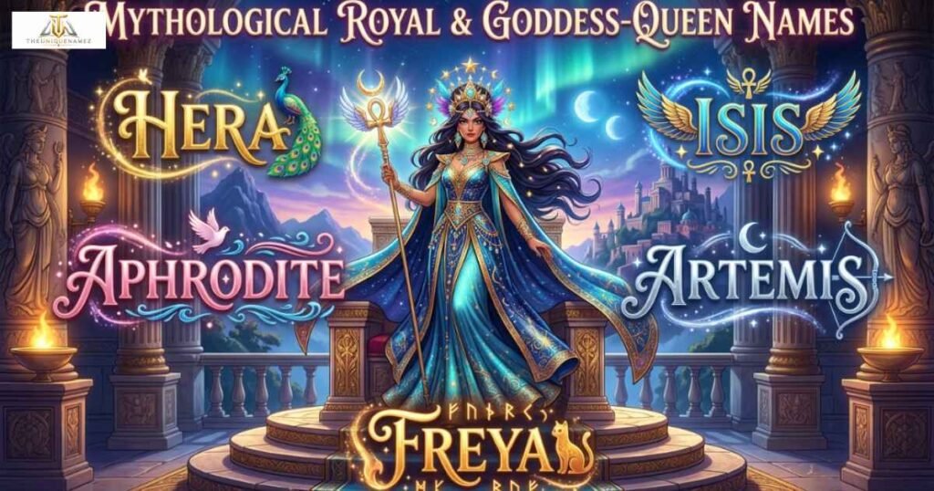 Mythological Royal & Goddess-Queen Names