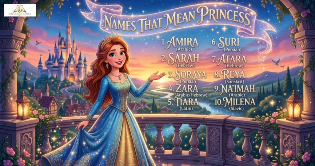 Names That Mean "Princess"