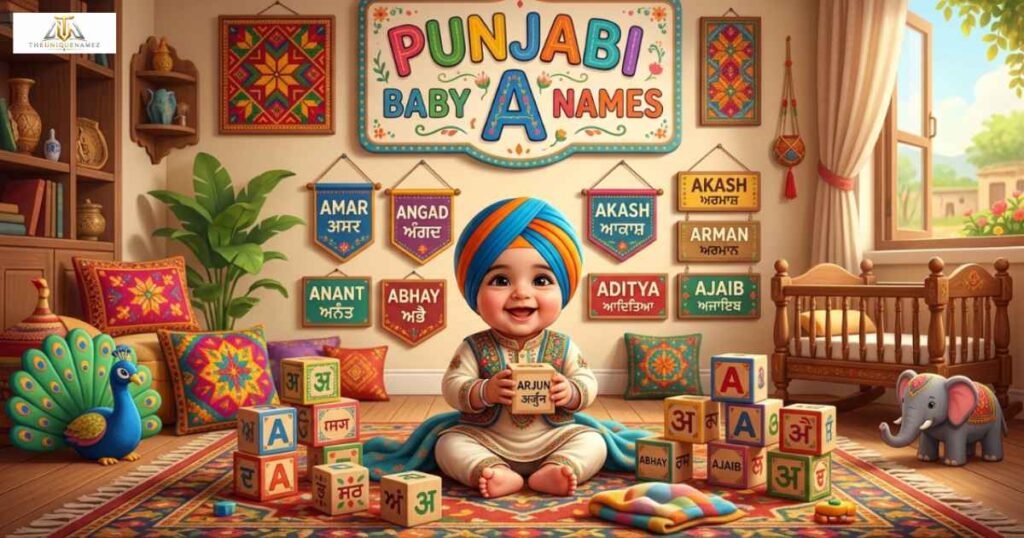 Punjabi Baby Boy Names Starting With a