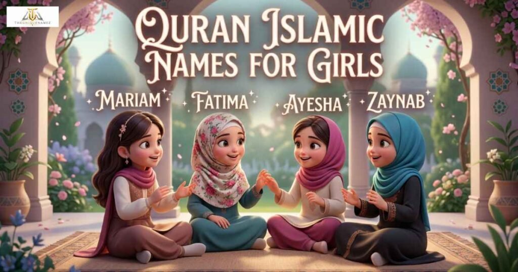 Quran Islamic Names for Girls