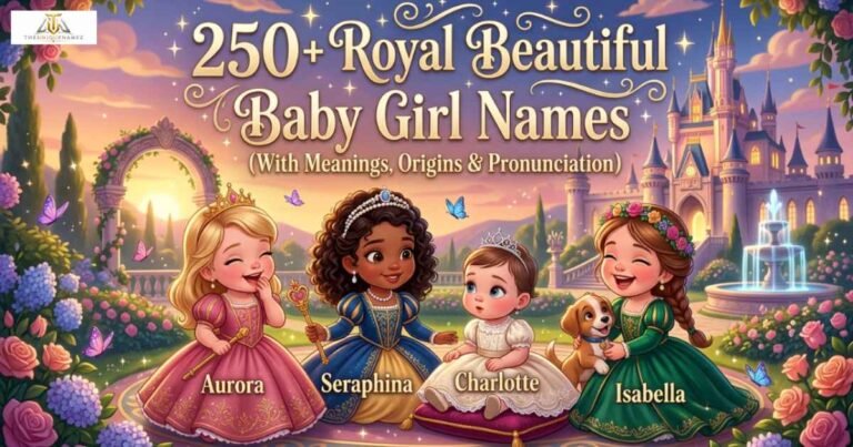 Royal Beautiful Baby Girl Names