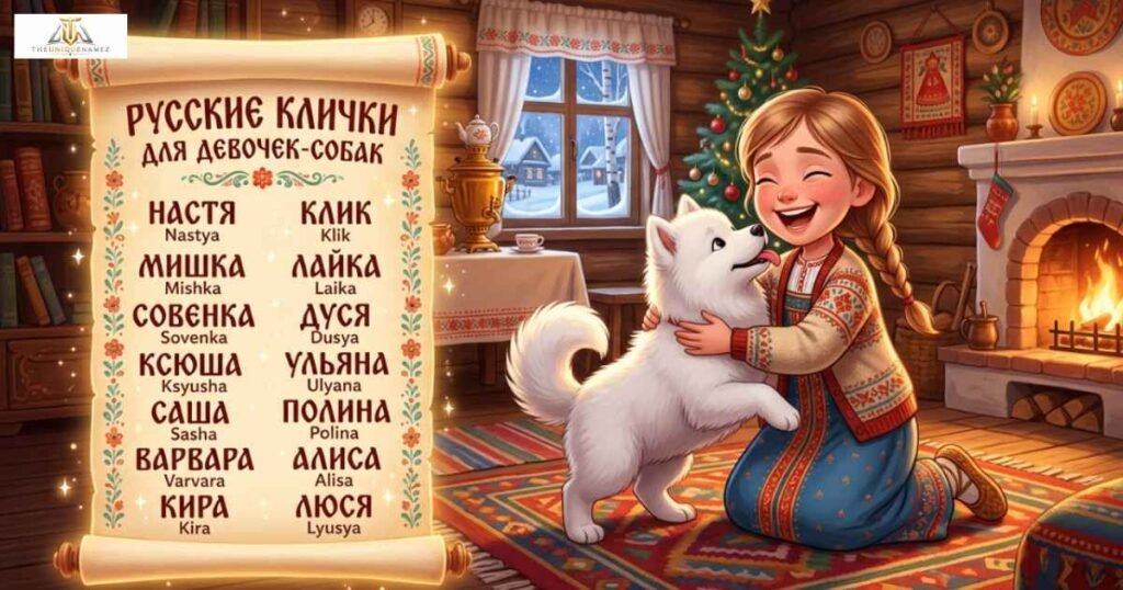 Russian Girl Dog Names