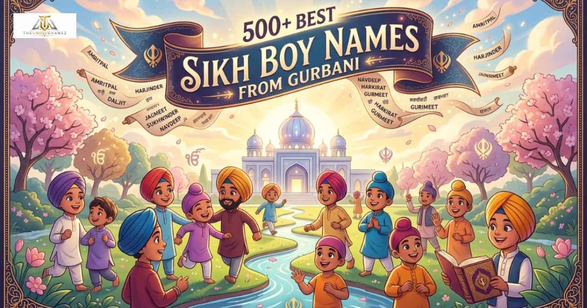 Sikh Boy Names from Gurbani