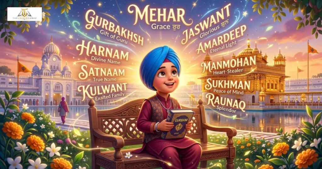 Sikh Boy Names from Gurbani with M
