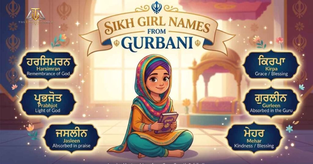 Sikh Girl Names From Gurbani