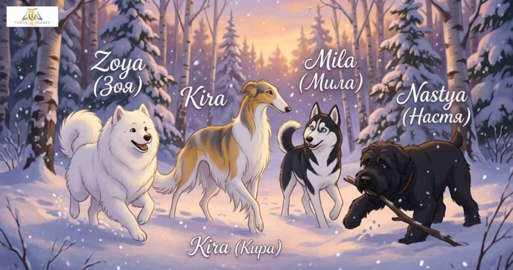 Strong and Powerful Russian Dog Names