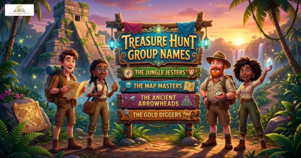 Treasure Hunt Group Names