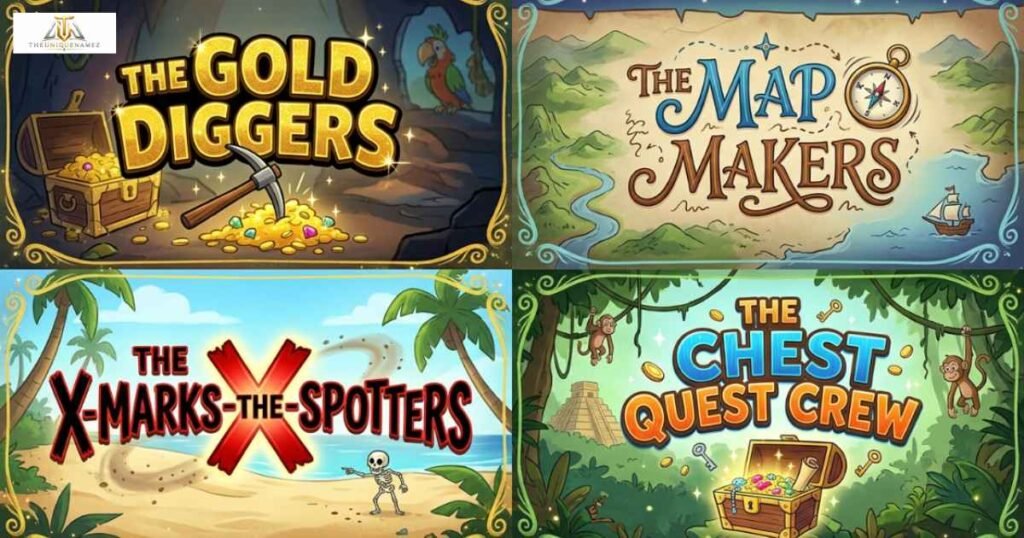 Treasure Hunt Team Names