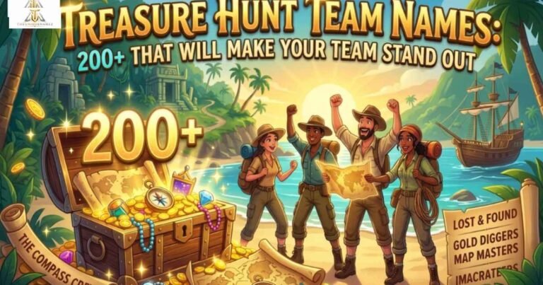 Treasure Hunt Team Names