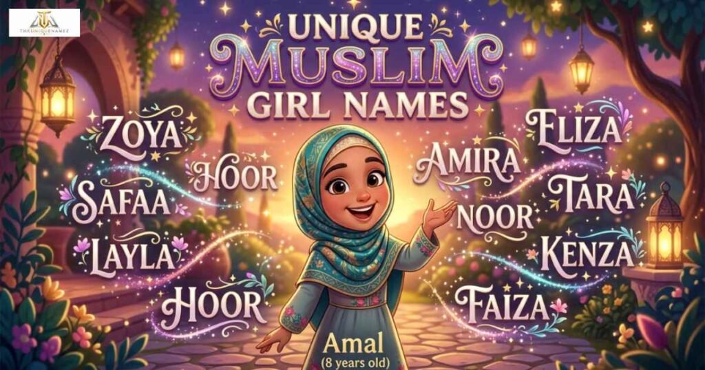 Unique Muslim Girl Names