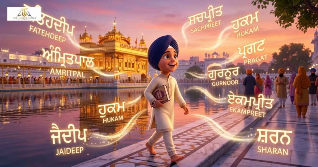 Unique Sikh Boy Names from Gurbani 